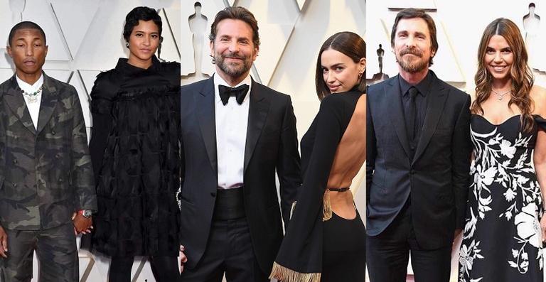 Confira os casais que esbanjaram beleza no tapete vermelho do Oscar 2019