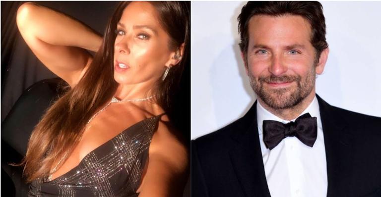 Adriane Galisteu posa com Bradley Cooper em brincadeira: ”Invejosos dirão que é montagem”
