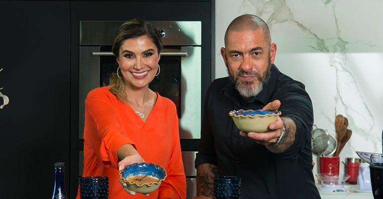 Fogaça traz receita de família no Bate Bola na Cozinha