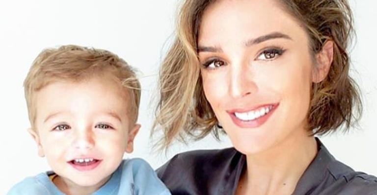 Rafa Brites curte dia de folga com o filho na Amazônia