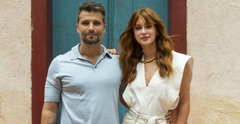 Cenas quentes de Marina Ruy Barbosa e Bruno Gagliasso são adiadas após internação do ator