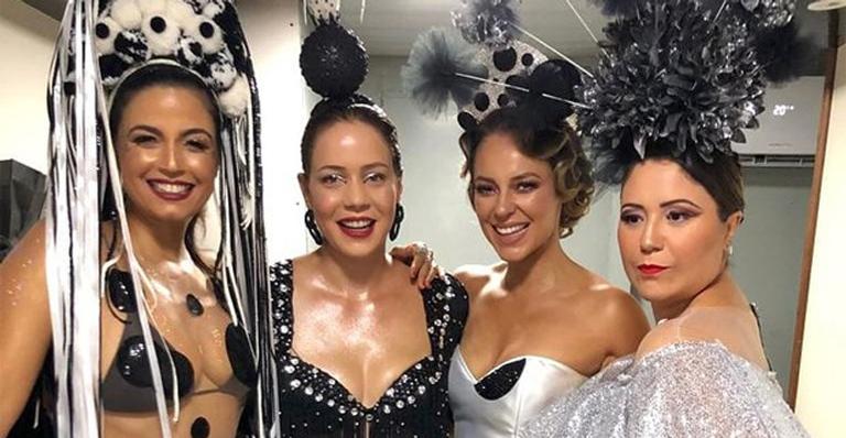 Paolla Oliveira, Emanuelle Araújo, Leandra Leal e Maria Rita agitam bloco mais antigo do Rio