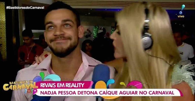 Ex-integrantes de ”A Fazenda” fazem barraco ao vivo durante os Bastidores do Carnaval