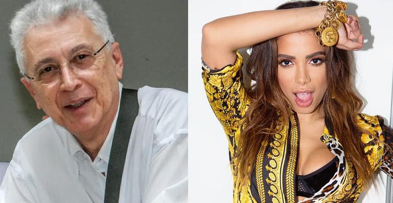 Aguinaldo Silva fala sobre os boatos de pegação entre Anitta e Neymar: ”Que mundo é este?”