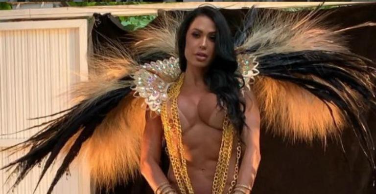 Gracyanne Barbosa dá resposta arrasadora em fã que criticou seu corpo sarado