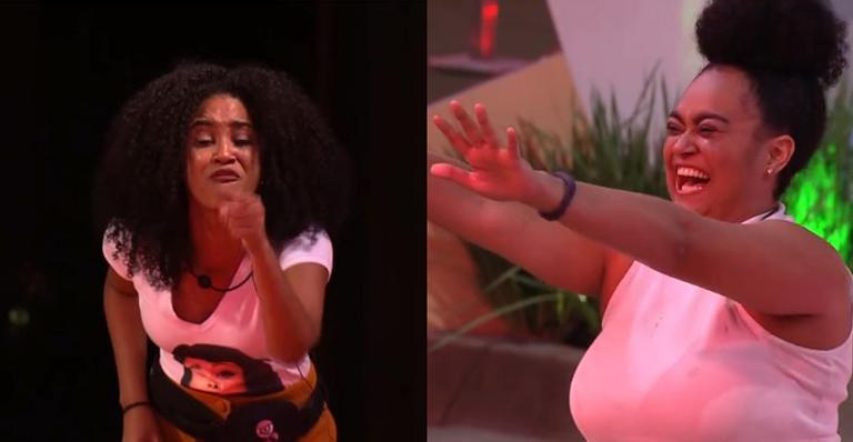 Vencedora da prova do líder, Rízia encontra com a irmã e agita a web: ”Raíssa no BBB!”