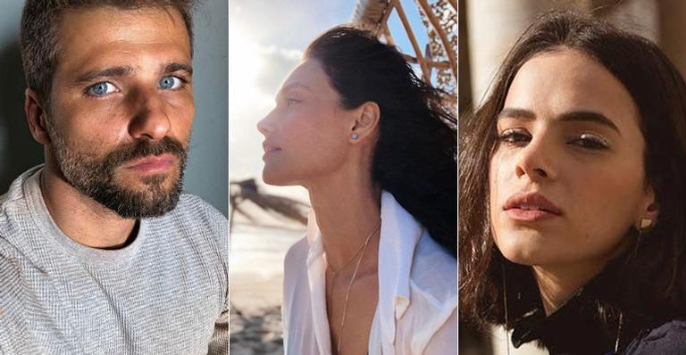 Bruna Marquezine e Bruno Gagliasso demonstram apoio a Débora Nascimento