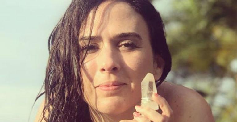 Tatá Werneck desabafa sobre mudanças no corpo por causa da gravidez: ”Do nada, peitos”