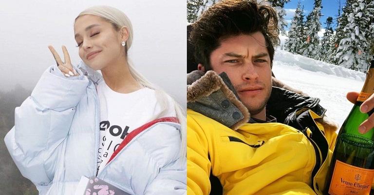 Ariana Grande é flagrada em jantar com ex-namorado Graham Phillips