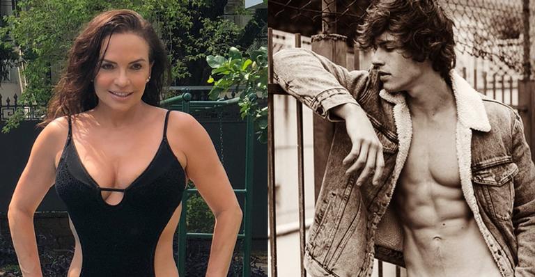 Luiza Tomé parabeniza filho e beleza impressiona: ”Se não tivesse 40, queria ser sua nora”