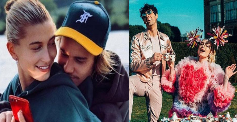 Hailey Bieber admite que é fã dos Jonas Brothers, enquanto noiva de Joe revela que é Bilieber