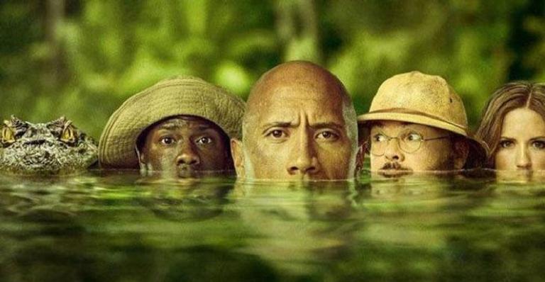 Sequência de ‘Jumanji’ tem primeira foto do elenco divulgada por The Rock