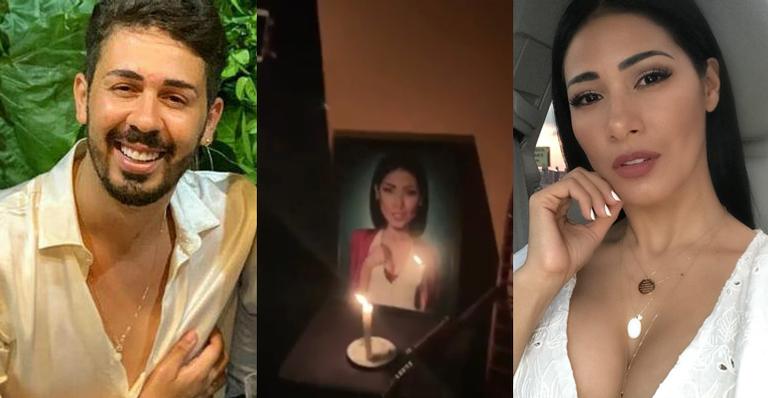 Mãe de Carlinhos Maia vai rezar no escuro e confunde imagem de Simaria com ‘Ave Maria’