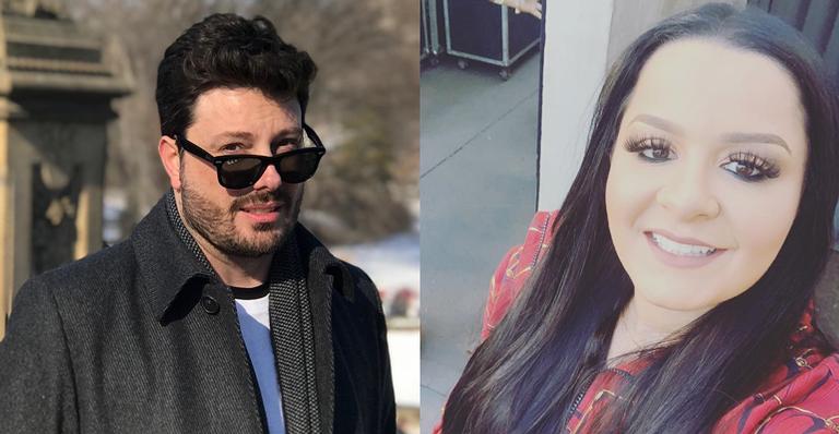 Em clima de paquera, Danilo Gentili e Maraisa dão beijaço!