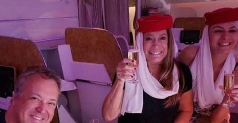 Susana Vieira ostenta em viagem de luxo para Dubai