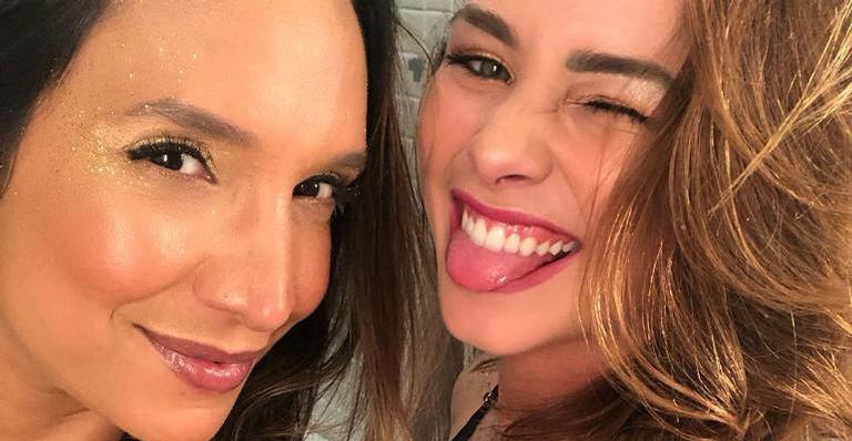 Após assumir namoro no Carnaval, Laryssa Ayres e Maria Maia trocam declarações: ”Já te amo tanto”