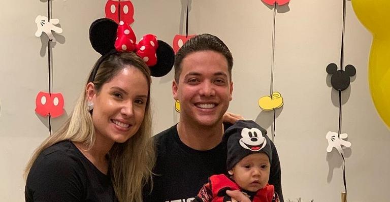 Wesley Safadão comemora seis meses do filho mais novo com festão