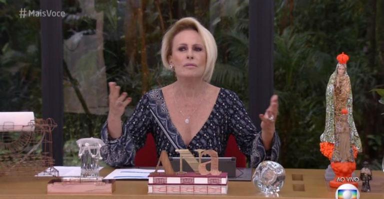 Ana Maria Braga se revolta ao vivo com vídeo de PM agredindo mulher