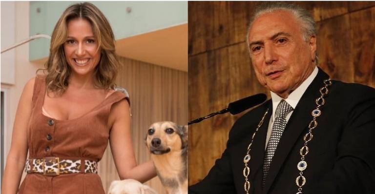 Luísa Mell comemora prisão de Michel Temer: ”Chegou sua hora, Michelzinho”