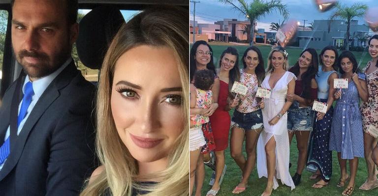 Heloisa Wolf, noiva de Eduardo Bolsonaro, ganha despedida de solteira
