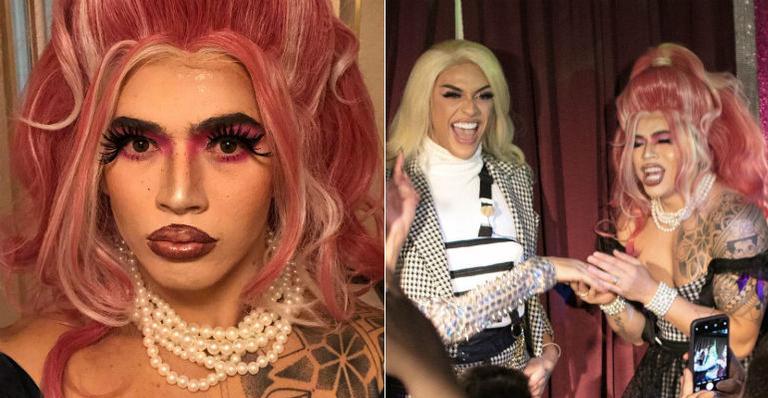 Whindersson Nunes se monta como drag queen em festa com Pabllo Vittar