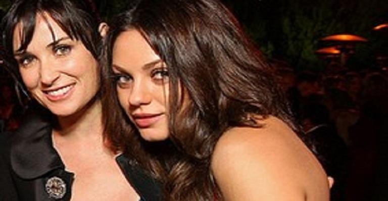 Demi Moore não guarda mais mágoas de Mila Kunis por causa do relacionamento com Ashton Kutcher