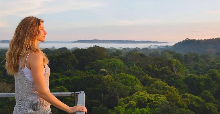 Gisele Bündchen deixa mensagem reflexiva sobre o Dia Mundial da Água