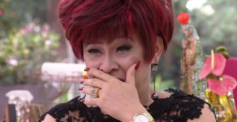 Nany People vai às lágrimas durante o programa ‘Mais Você’