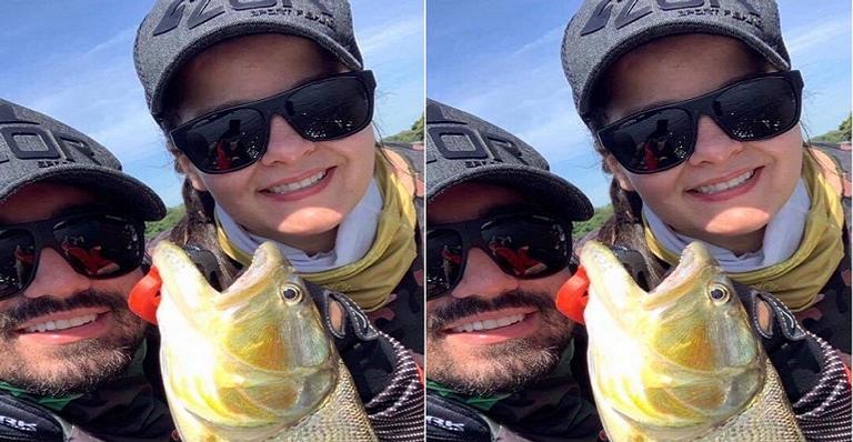 Maiara cita casamento durante brincadeira e Fernando entra na onda: ”Até o fim do ano”