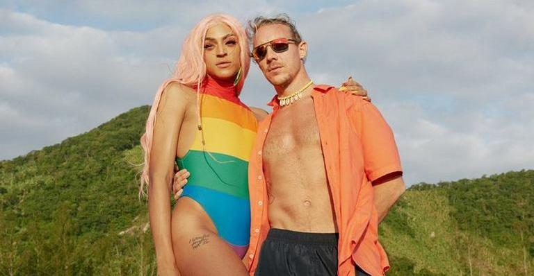 Diplo é acusado de homofobia e rebate com lembrança de Pabllo Vittar: ”Beijei e faria de novo”