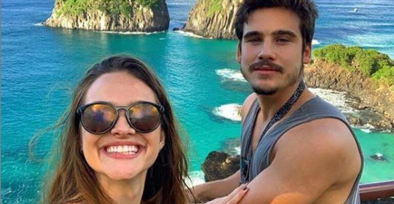 Nicolas Prattes agradece comentário de fã sobre fim de relacionamento com Juliana Paiva
