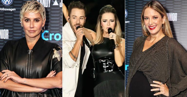 Famosos vão em peso ao show de Sandy e Junior