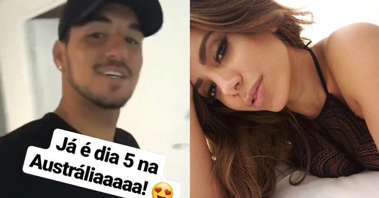 Gabriel Medina aparece em vídeo ouvindo novo sucesso de Anitta e manda recado: ”Alô Larissa”