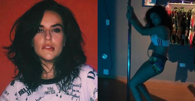 Sem timidez, Kéfera leva web à loucura ao sensualizar em pole dance