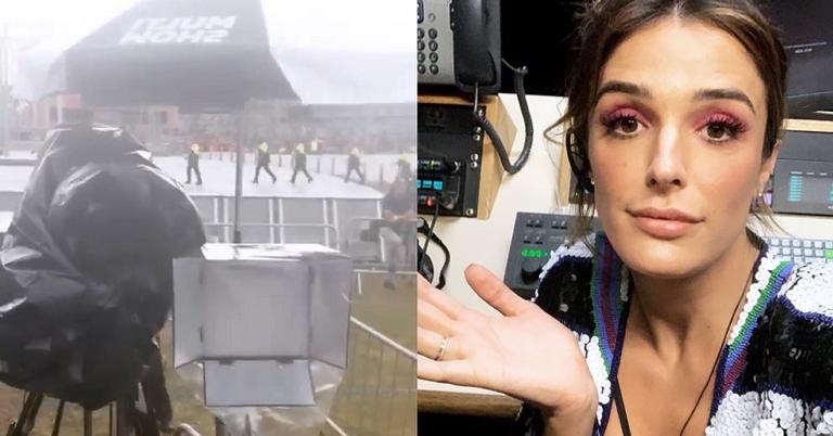 Com transmissão do Lollapalooza interrompida, Rafa Brites compartilha tempestade no Instagram