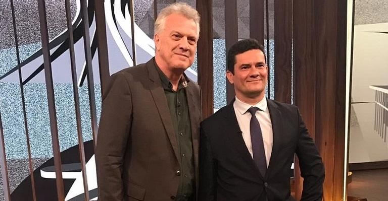 Convidado do Conversa com Bial, Sérgio Moro reproduz meme que circula nas redes sociais