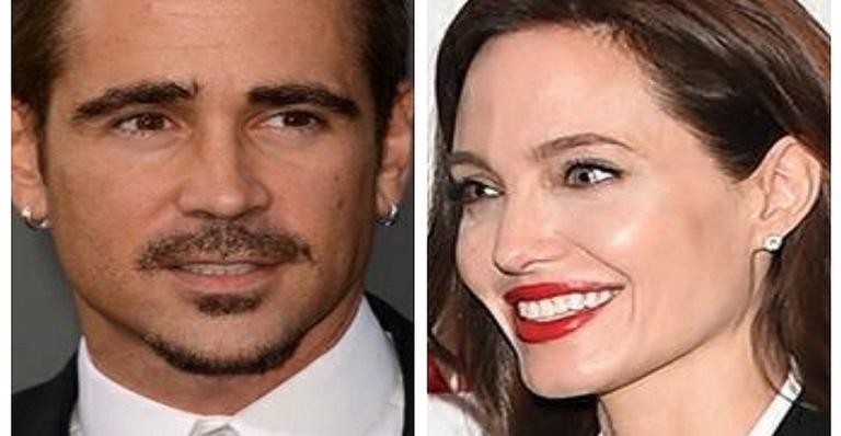Angelina Jolie e Colin Farrell estão “explorando a conexão entre eles”
