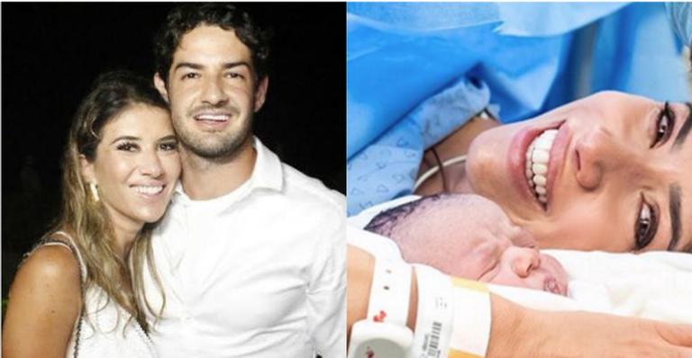 Alexandre Pato se declara para a cunhada Patrícia Abravanel após nascimento do filho: ”Exemplo”