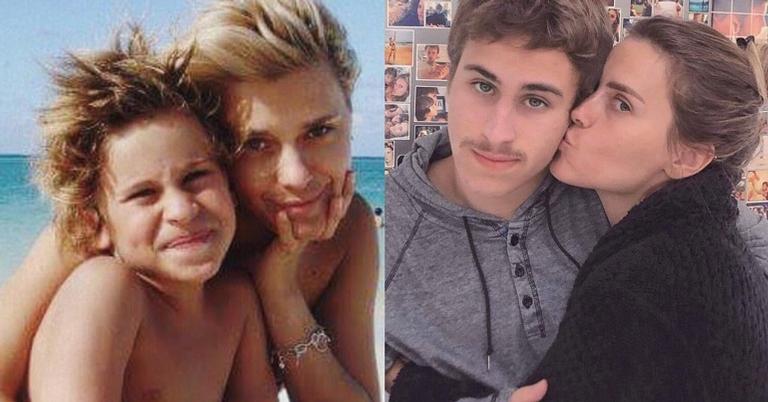 Carolina Dieckmann relembra momentos com o filho que completa 20 anos: ”Idade que eu te tive”