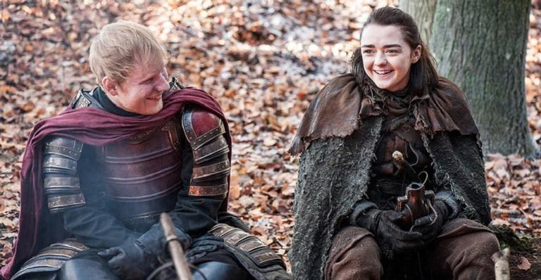 Ed Sheeran fica sabendo sobre final de seu personagem em ‘Game of Thrones’
