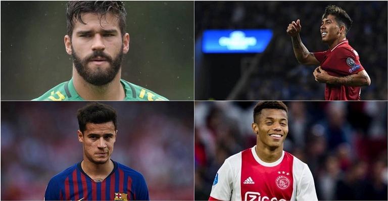 Craques brasileiros são grandes apostas dos clubes europeus para a reta final da Champions League