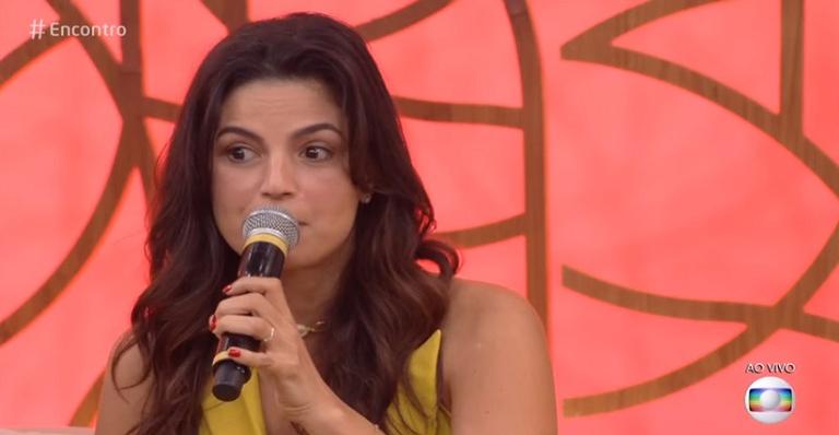 Emanuelle Araújo não segura as lágrimas e choca a todos com revelação surpreendente
