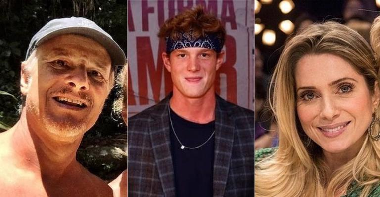 Pedro Novaes, filho de Letícia Spiller e Marcello Novaes, chora com depoimentos de pais no Mais Você