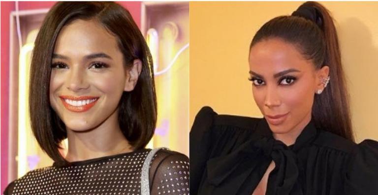 Bazar das famosas! Anitta repete look de Bruna Marquezine e causa polêmica