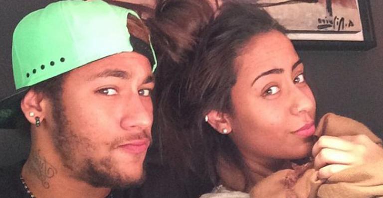 Irmã de Neymar Jr. é flagrada em clima de romance com jogador de futebol