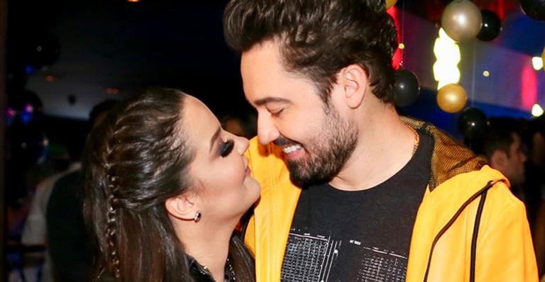 Apaixonada! Maiara se declara para Fernando após festa: ”Mulher mais feliz”