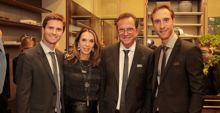 O clã Schattan: Pitter, Esther, Murillo e Stefan.