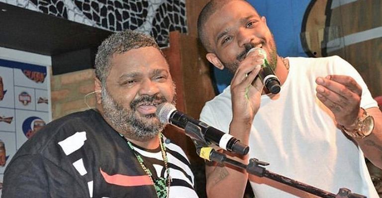 Filho de Arlindo Cruz emociona seguidores ao surgir no colo do pai: ”Energia única”