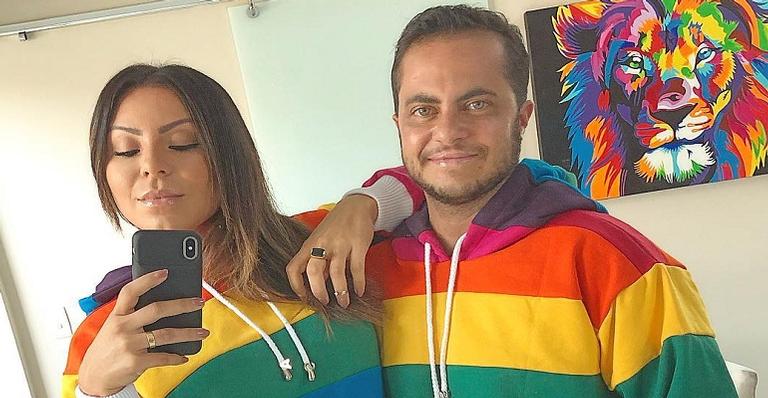 Thammy Miranda se declara para Andressa Ferreira: ”Forte, determinada e corajosa”