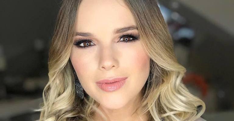 Thaeme desabafa sobre a maternidade: ”Cabelo sem lavar, unha sem fazer”